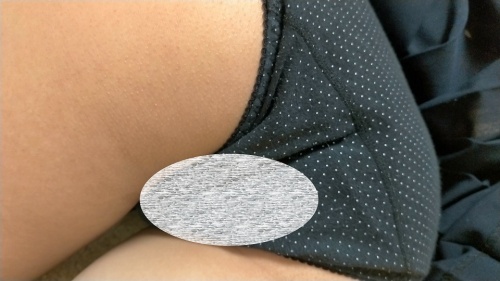 body massage：【４K接写】マッサージ後のアロマで眠ってしまった超ミニセーラーのスカートをめくって接写